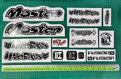 1995 Haro Master Bmx Sticker Decals • $61.90