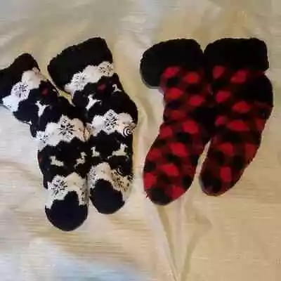 Muk Luk Slipper Socks • $1