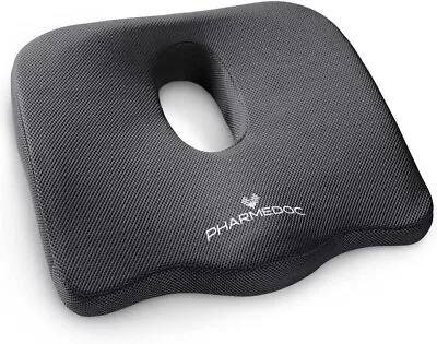 PharMeDoc Seat Cushion For Office Chair And Car Seat - Orthopedic Coccyx Cushion • $24.95