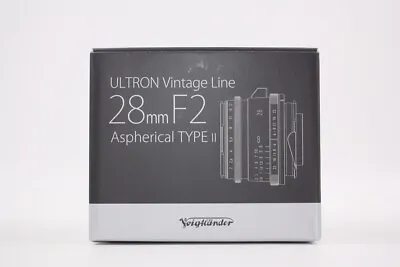 Voigtlander Wide Angle Lens ULTRON Vintage Line 28mm F2 Aspherical Type II VM SV • $585.99