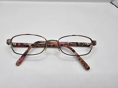 Vera Bradley Mod Floral Pink VB-3021 Eyeglasses Frame Good Hinges Frames ONLY • $26.92