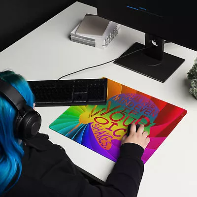 Gay LGBTQ+ RBG Speak Your Voice Gaming Mouse Pad • $24.95