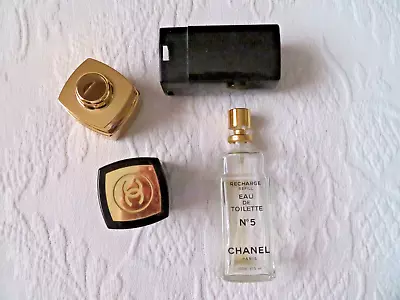 Chanel No. 5 Vintage Recharge Refillable Empty Bottle 3.4 Fl Oz. • $6.99