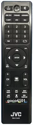 Rm-c3402 Rmc3402 Genuine Original Jvc Tv Remote Control Lt58n790a Lt65n785a New • $48