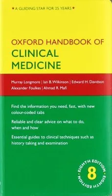 Oxford Handbook Of Clinical Medicine (Oxford Medical... By Mafi Ahmad Paperback • £6.99