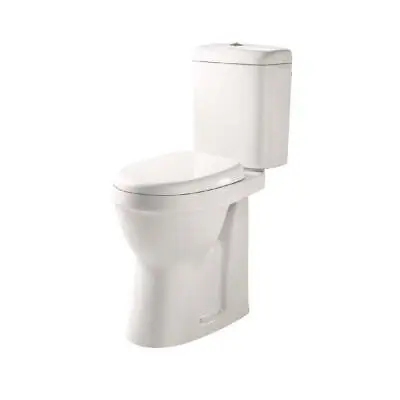 £129 • Buy Verona Comfort Height Mobility Toilet WC Close Coupled Pan & SC Seat