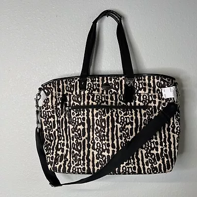 COACH Gateway Ocelot Print Nylon Diaper Bag Large Tote STYLE # F31982  • $128.48