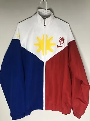 Team Manny Pacquiao Boxing Windbreaker Jacket XL Nike Rare • $100