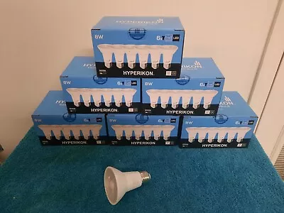 Hyperikon PAR20-8D30 LED Bulb Dimmable 8W Flood Light E26 3000K  Box Of 6 • $15.99