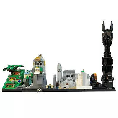 MOC THE L0RD 0F THE RINGS Skyline Architecture Model Building Blocks 730 Pieces • $103.72