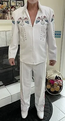 Elvis Presley Jumpsuit Large (Never Worn) Two Piece. • $300