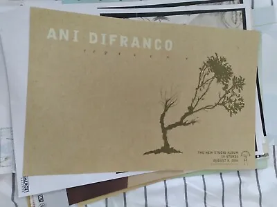 Ani DiFranco    Vintage Promo Poster • $10.99