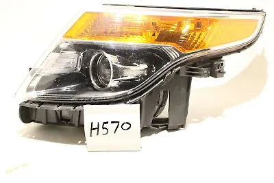 OEM Headlight Head Light Lamp Headlamp 2011-2015 Ford Explorer Damaged LH • $75