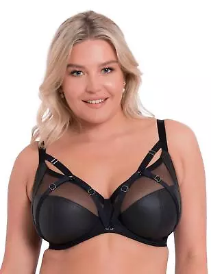 Curvy Kate Enclose Bra Womens Full Cup Stylish Lingerie CK063102 Black • £27.30