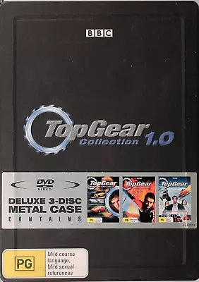 Top Gear Collection 1.0 - 3 DVD Steelbook Collection • $7.99