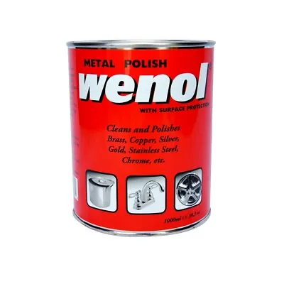 Wenol Original Formula Metal Cleaner / Polish Can Red (1000 ML / 39.3 Oz.) • $54.99