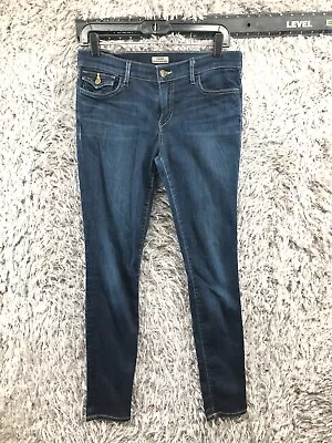 True Religion Casey Low Rise Super Skinny Jeans Size 29 Womens Dark Wash Blue • $15.80