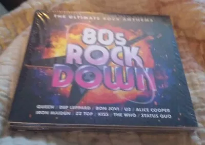 80's Rock Down / Various By Various (CD 2021) 3 Disc Set New Sealed Free Ship • $14.99