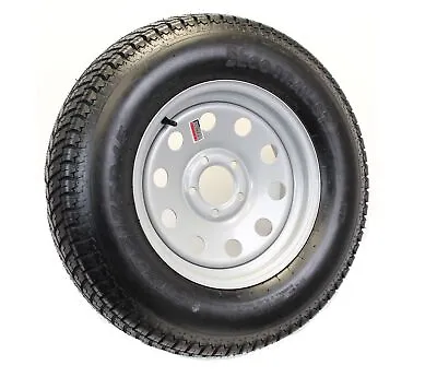 Mounted Trailer Tire On Rim 205/75D-15 Modular Wheel Silver 5 Hole On 5 In. 6Ply • $132.97