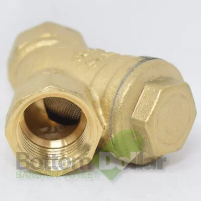 Tecomec DN15 PN20 Brass Y 1/2  Filter Valve • $10.49