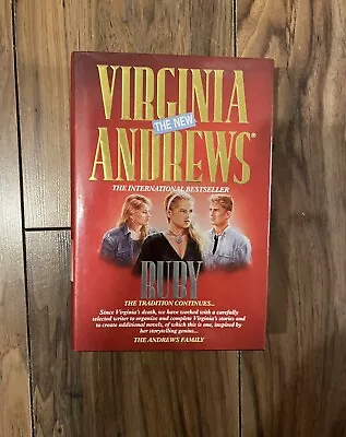 Virginia Andrews Book. Ruby. Hard Back • £2.50