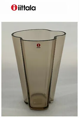 Iittala Alvar Aalto Vase 220mm / 8.66 Inch Linen NEW Finland Made • $229