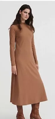 Witchery Mock Neck Ribbed Dress • $60