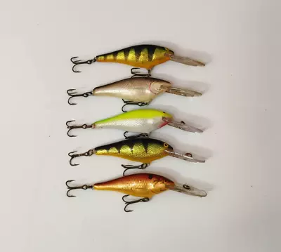 (5) Mister Twister Sportfisher 2 3/4  Crankbait Fishing Lures Lot Of 5 • $21.99