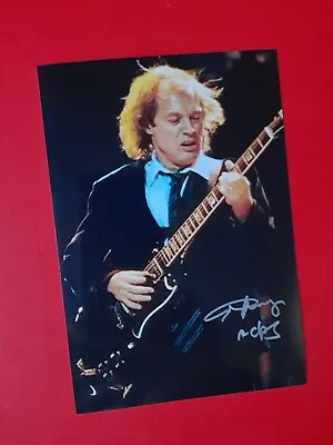 Ac/dc Angus Young Signed Autographed Photo  Ac/dc • £3.30