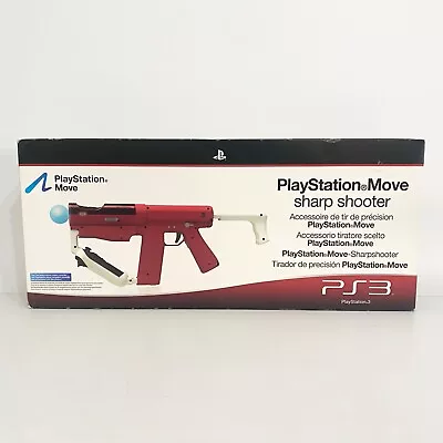 Sony Playstation PS Move Sharp Shooter Light Gun + Box - VGC - PS3 - Free Post • $129.88