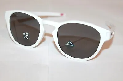 Oakley LATCH SHIBUYA Sunglasses OO9349-3653 JPN Matte White Frame W/ PRIZM Grey  • $49.99