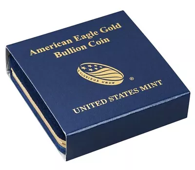 US Mint Presentation Case For 1/10 Oz Gold American Eagle Coin Display Gift Box • $9.86