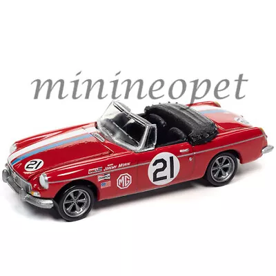 Johnny Lightning Jlsp179 A Street Freaks Import Heat 1963 Mg Mgb 1/64 Euro Red • $10.97