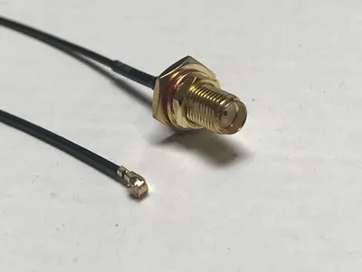 SMA Female To UFL/u.FL/IPX/IPEX RF 1.37 Coaxial Cable Adapter Assemb Pick Length • $7.99