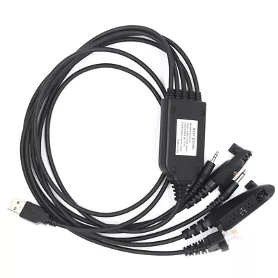 FTDI 5 In 1 Programming Cable For Motorola GP88 GP300 GP328 GP340 GP328Plus Radi • $38.50