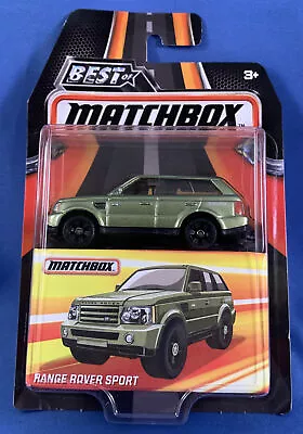 New MATCHBOX 2016 BEST OF MATCHBOX Series 2 Range Rover Sport Green MB691 NOC • $5