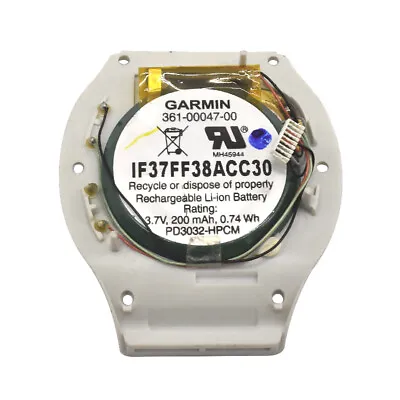 Garmin Battery 361-00047-00 For Approach S1W Watch With Battery Case Back Cover  • $9.99