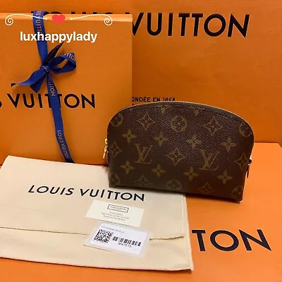 £788.39 • Buy 🔥NEW LOUIS VUITTON Monogram Cosmetic Pouch Bag Clutch ❤️RARE HOT GIFT!
