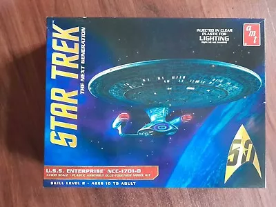 AMT Star Trek USS Enterprise-D 1:1400 Clear Kit • $50