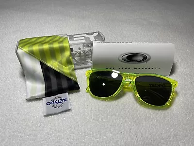 Oakley Frogskin Duece Coupe Sunglasses - Black Iridium - MINT NEW IN BOX • $149.99