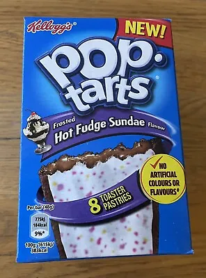 £11.49 • Buy 2x Kellogg’s Pop Tarts Frosted Hot Fudge Sundae, 8 X 48g Bars, Breakfast, Snack