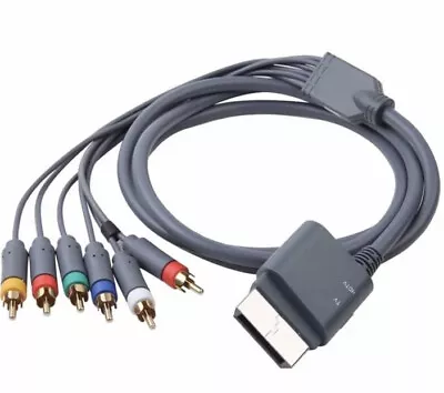 Official Microsoft Xbox 360 Audio Video AV Component HD Cable Cord! ~ Authentic! • $3.99