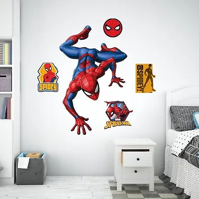 Spider-Man The Avengers Superhero Decal Wall Sticker Home Decor Art Mural Marvel • $36.80
