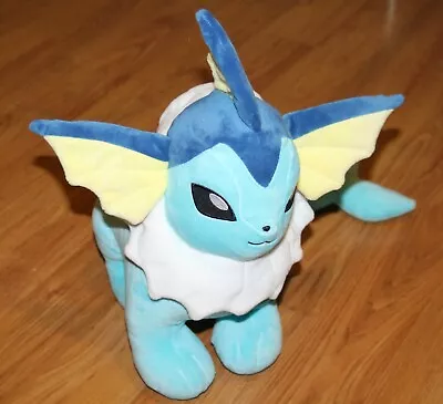 Pokémon Vaporeon Eevee Evolution Build-A-Bear Plush No Sound Plush Stuffed Toy • $69.99