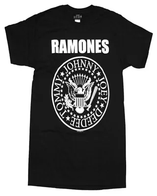 RAMONES Presidential Seal Soft Style T-SHIRT NEW M L XL XXL Official Band • $14.99