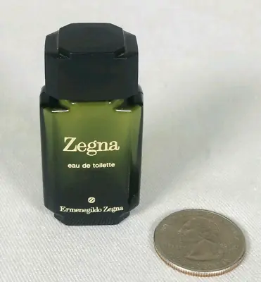 Zegna By Ermenegildo Zegna Mini Size EDT Splash On For Men - New - No Box - Rare • $13.90