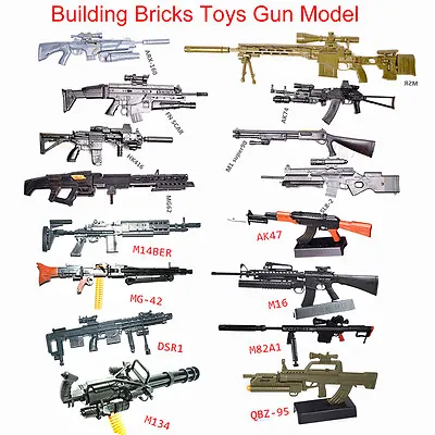 1/6 World Famous Gun Serie Assemble Weapon Model Action Figure Xmas Gift Toy • $1.99