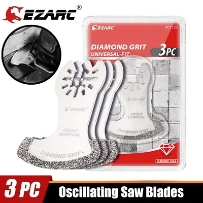 EZARC Diamond Oscillating Multi Tool Blades Mortar Cutting Swing Saw Blade Sets • $15.99