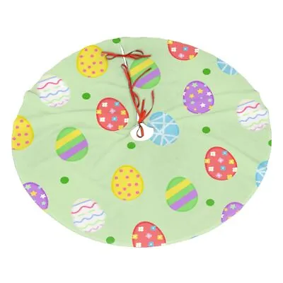 Easter Bunny Christmas Tree Skirt Christma Tree Skirt Ornament For Holiday Party • $9.99