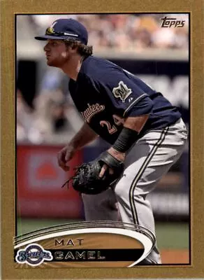 2012 Topps Mini Gold #472 Mat Gamel /61 • $7